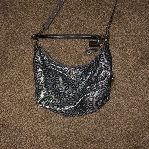 Leopard Print Coach Bag